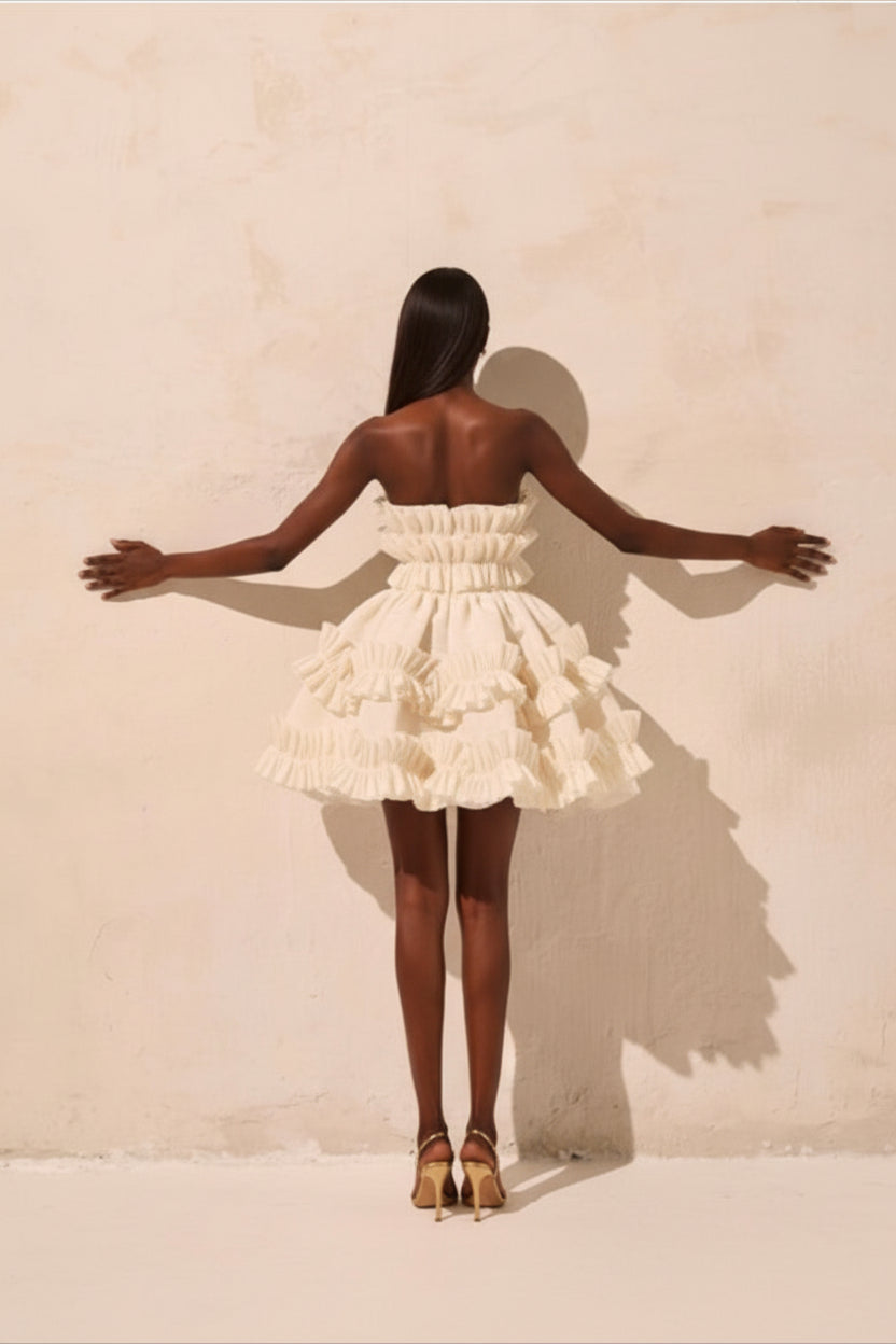 Tube Ruffle Cupcake Dress