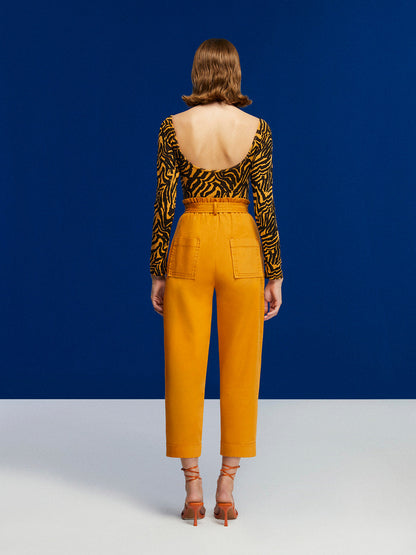 Tiger Print Bodysuit