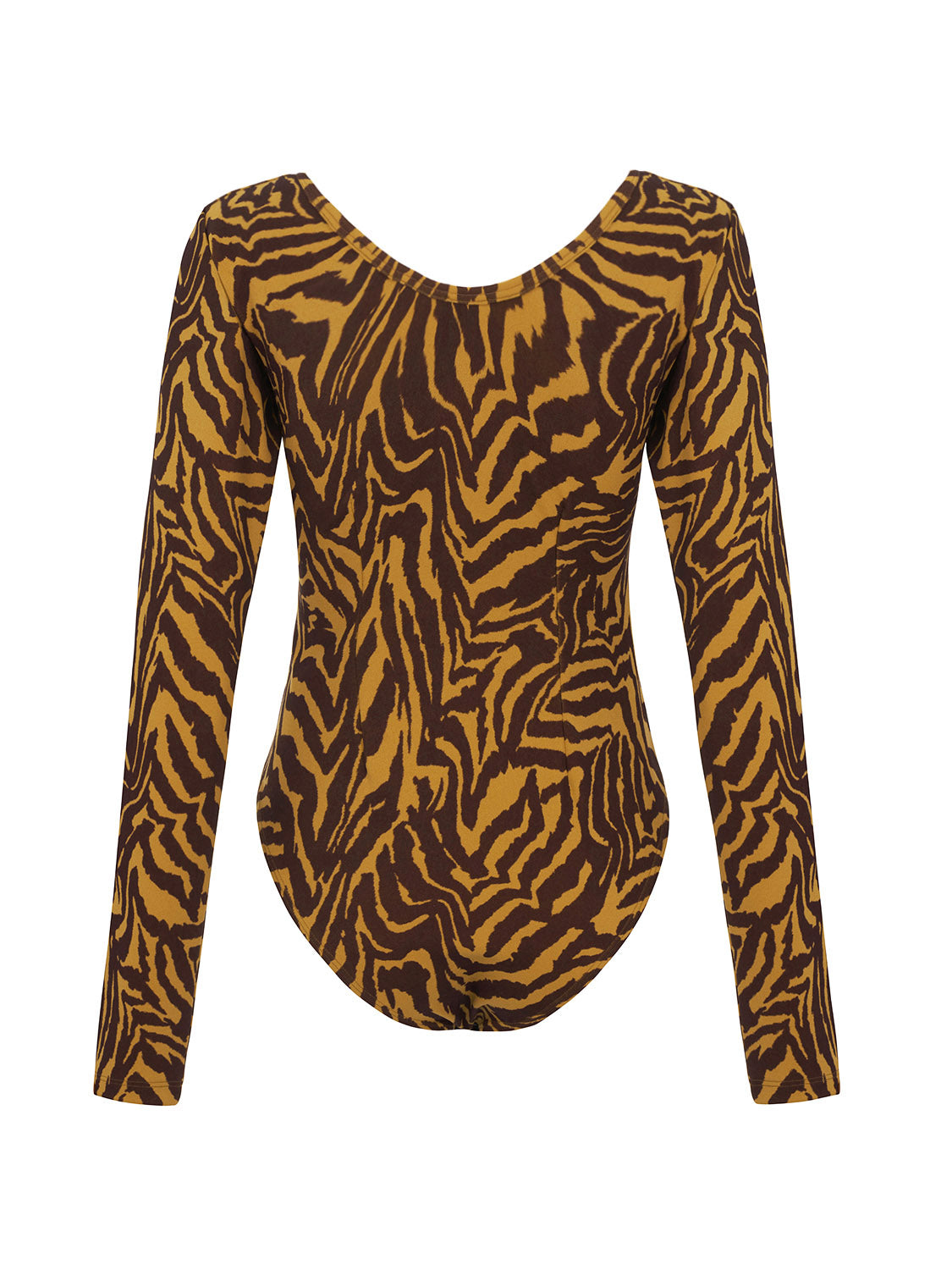 Tiger Print Bodysuit