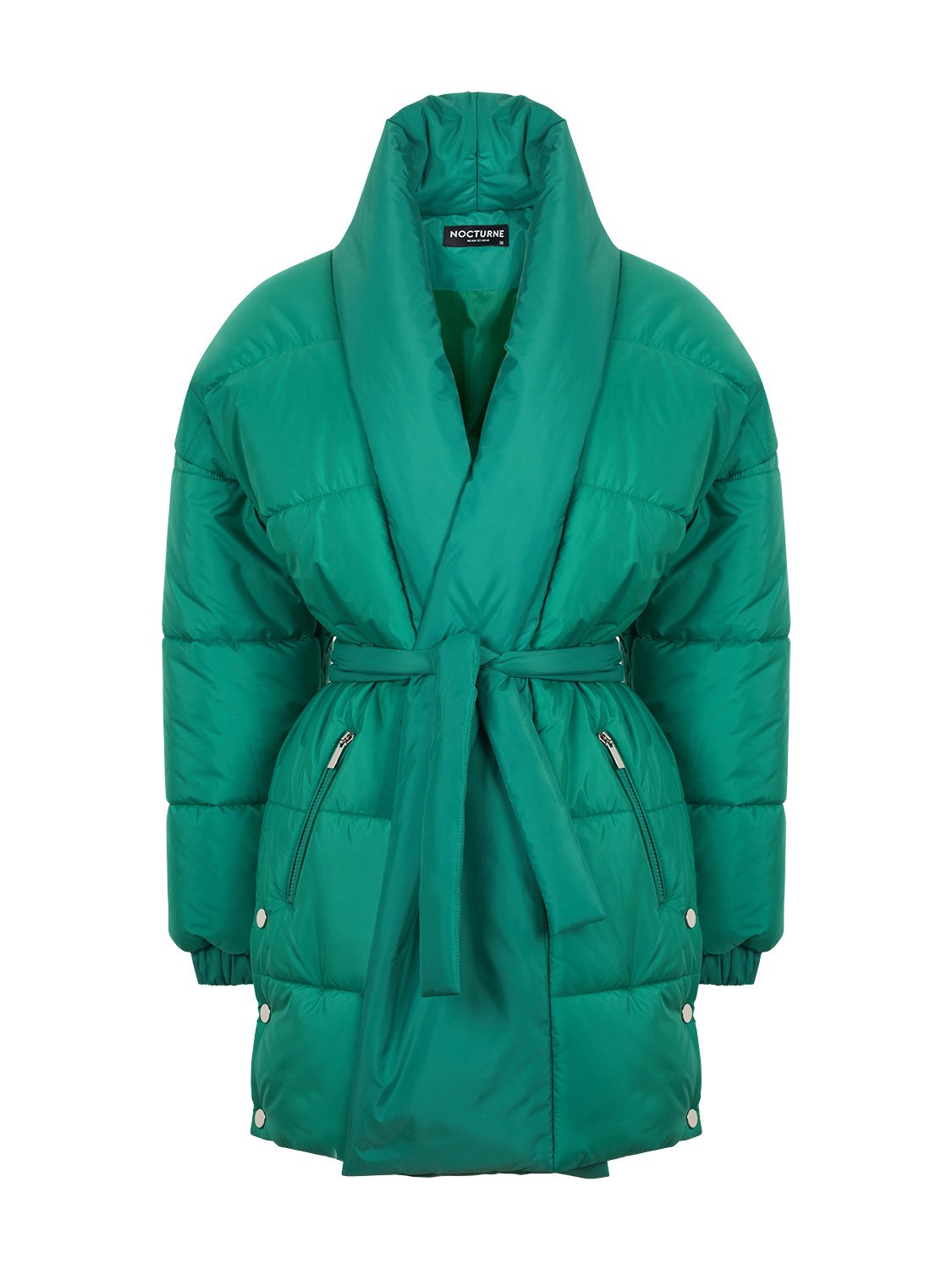 Belted Puffer Jacket