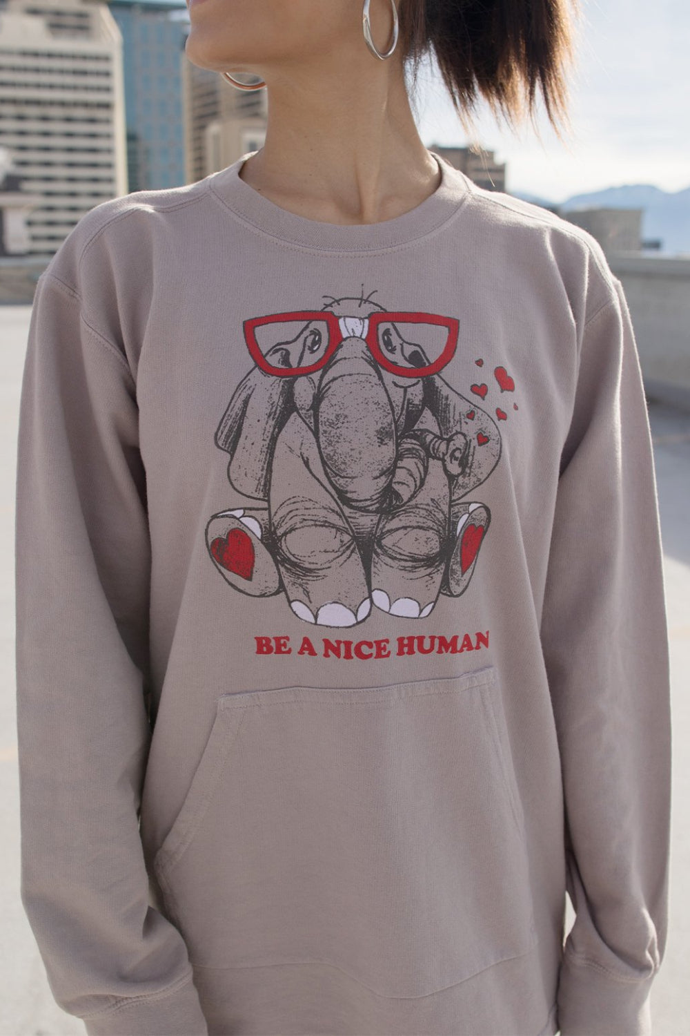 Be A Nice Human Pullover