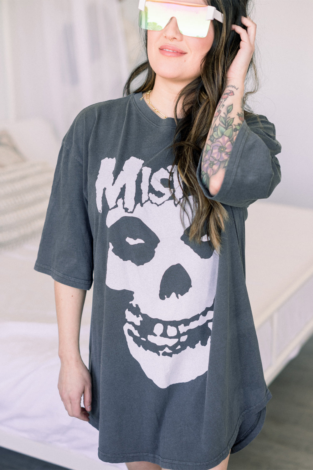 Misfits Oversized Rocker Tee